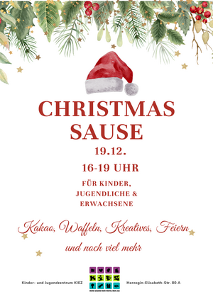 Zum Ende des Jahres möchten wir gemeinsam in weihnachtlicher Stimmung zusammenkommen und ein paar Stunden gemeinsam verbringen.